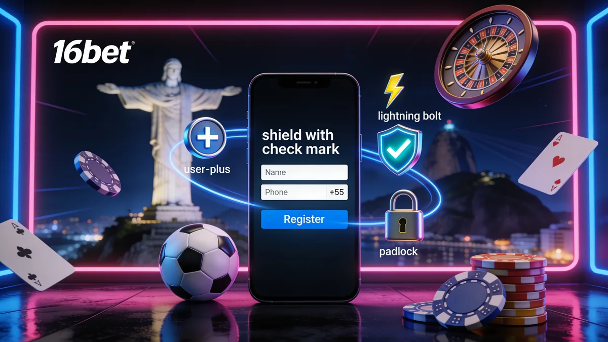 16bet no Brasil — Como Fazer Login no 16bet VIP